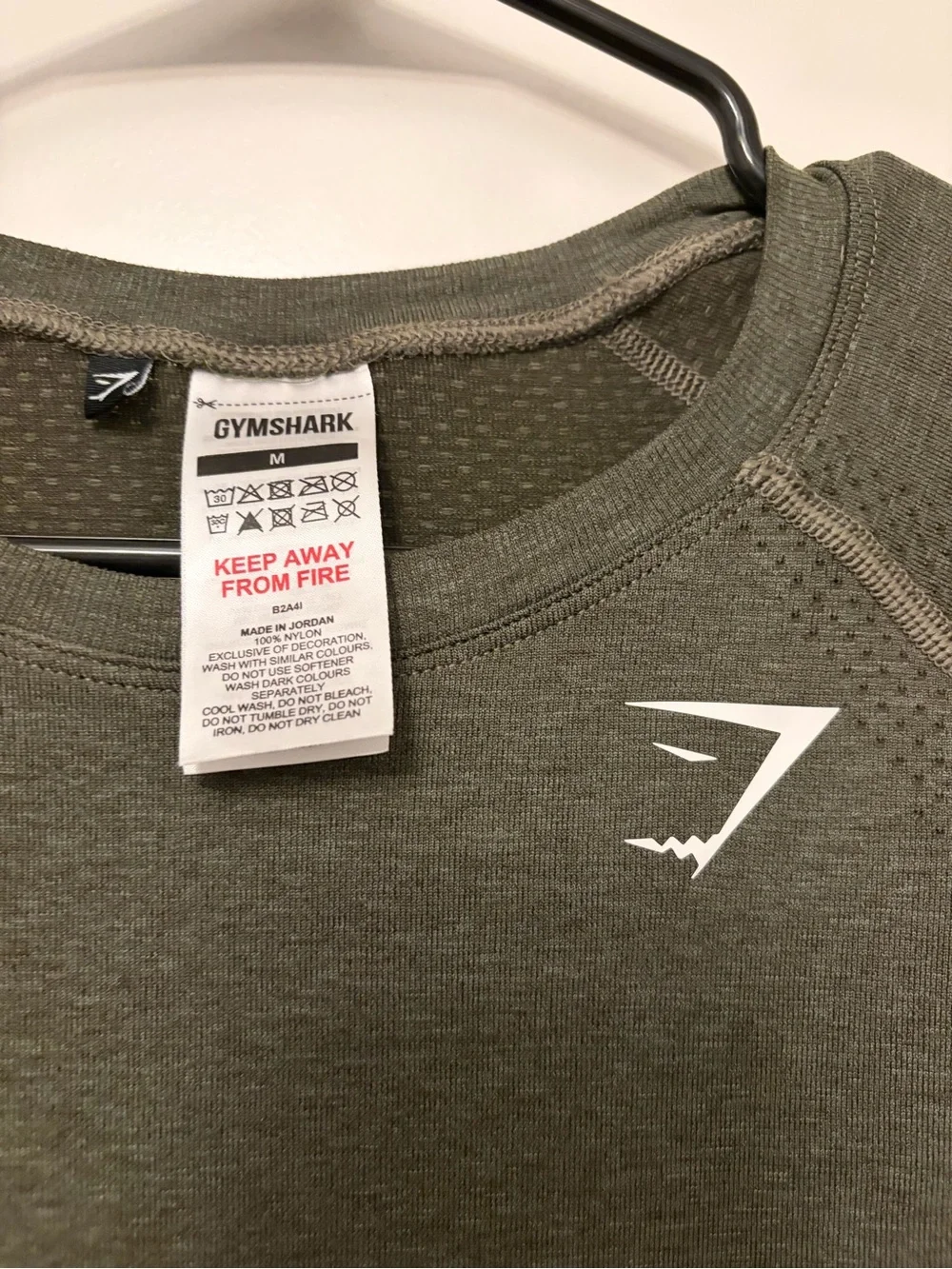 Gymshark Women’s Olive Short Sleeve Performance Tee